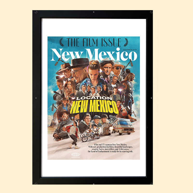 New Mexico Film Issue Collector's Poster - November 2024 (20x29 Framed)