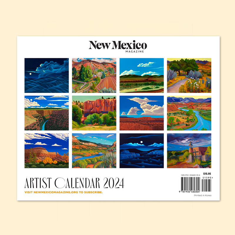 2025 Artist Calendar Buy New Mexico True