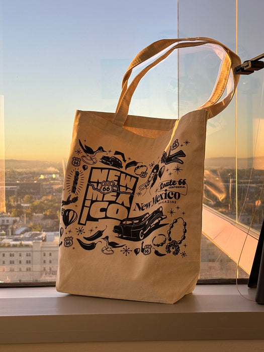 Route 66 Ultra Soft Brushed Cotton Tote - Limited Edition